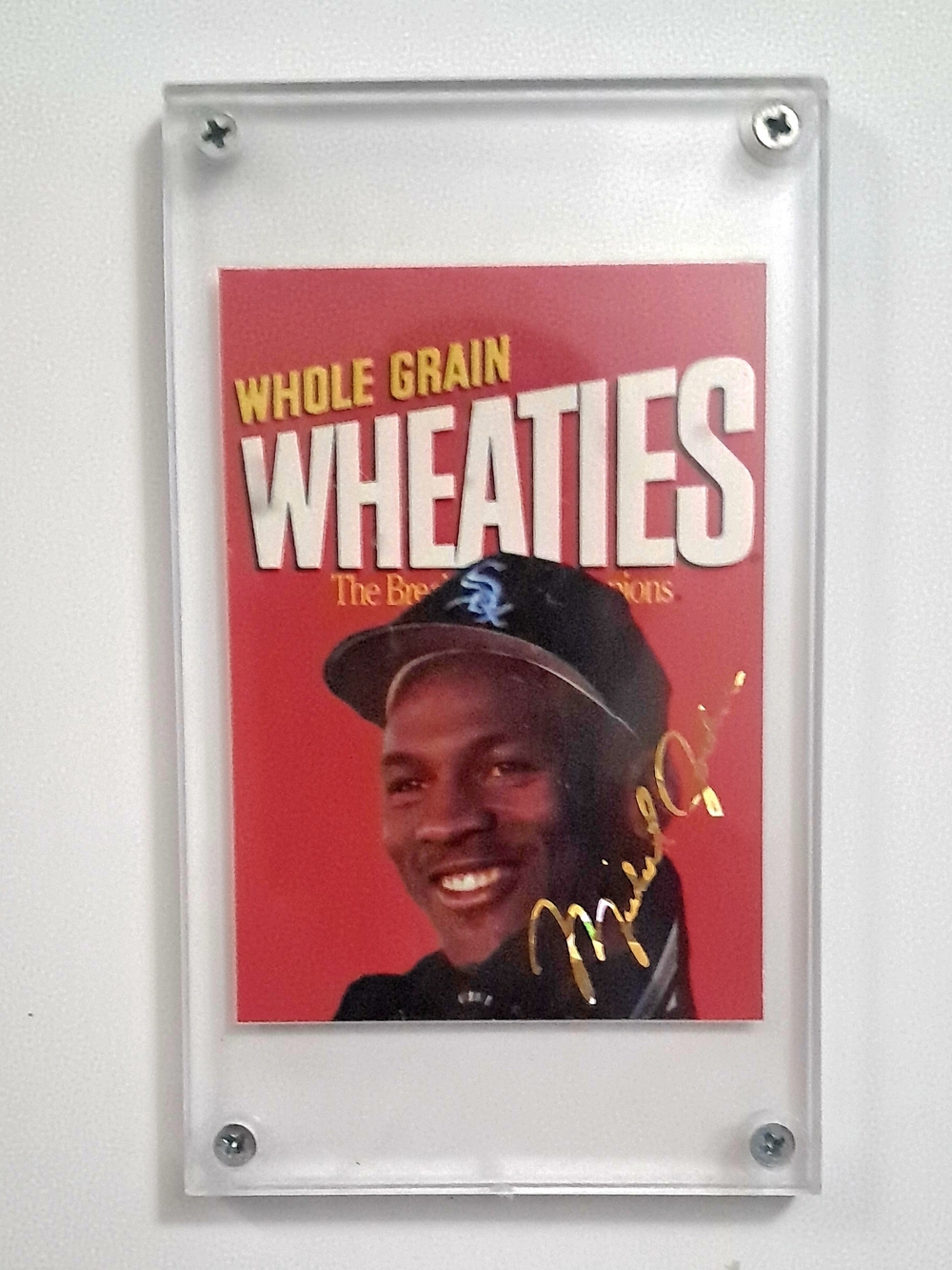 Michael Jordan 1994-95 Sports Stars USA Wheaties NBA Basketball Card